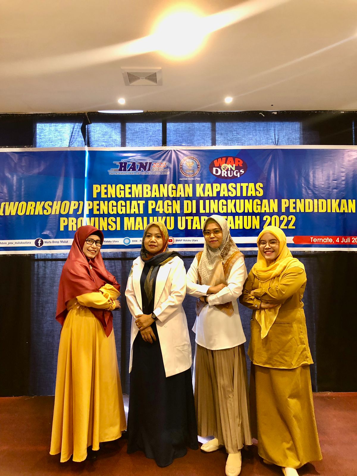 Workshop : Pengembangan Kapasitas Penggiat P4GN dilingkungan Provinsi Maluku Utara