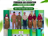 KUNJUNGAN KADIKBUD PROVINSI MALUKU UTARA KE SMA IT NURUL HASAN KOTA TERNATE
